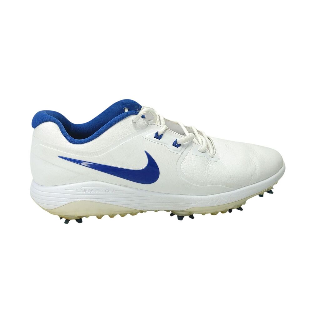 Nike Infinity G Golf Shoes White Blue Cleats AQ2197-102 Mens Size 10.5 - Picture 13 of 16